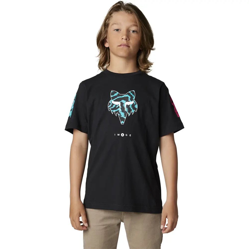 Fox Nuklr Head Tee Youth Black