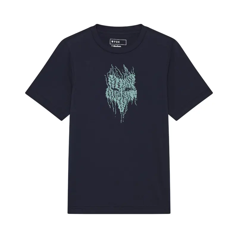 Fox Bark Tee Youth Navy