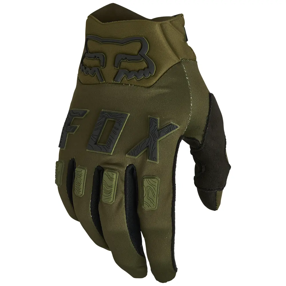 Fox Legion Water Resistant Green Motocross Gloves