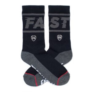 Fasthouse Bronson Socks Black/Grey - One Size - Image 2