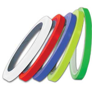 *Fluro yellow Wheel tape Progrip 6.5m (two wheels)         [C] - Image 1