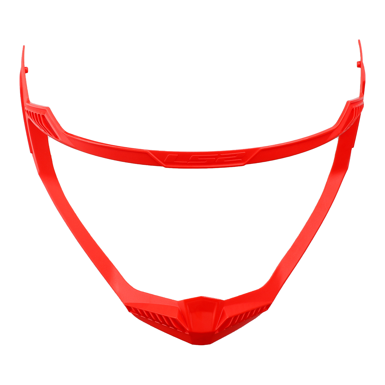 LS2 MX437 Fast Evo Visor Rubber - Red - Image 1