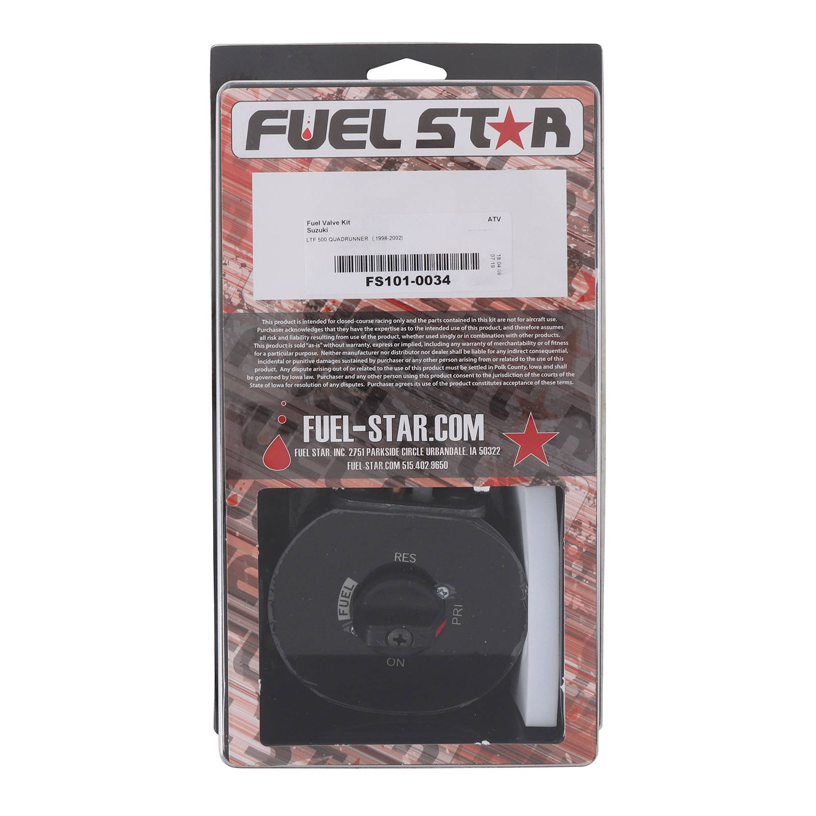 All Balls Racing Fuel Tap Kit (FS101-0034) - Image 1