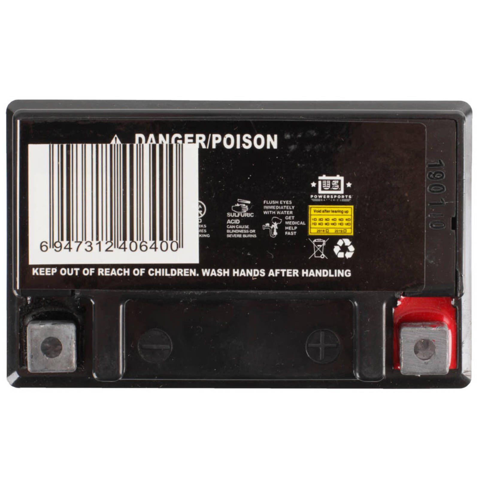 USPS AGM BATTERY USX7L-BS YTX7L-BS *10 - Image 3