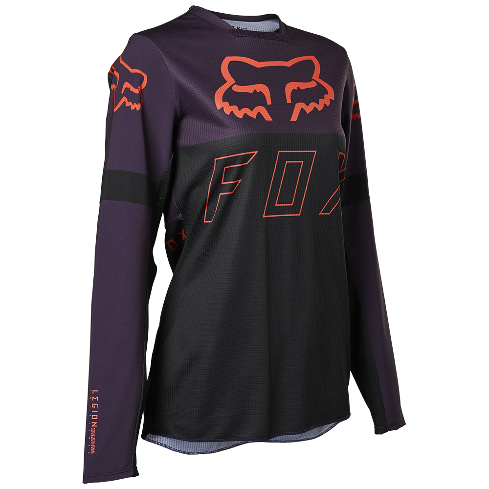 Fox Legion LT Womens Black Motocross Jersey - Image 11