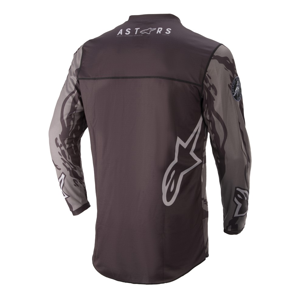 Alpinestars Racer Tactical Motocross Jersey Black/Grey - Image 1