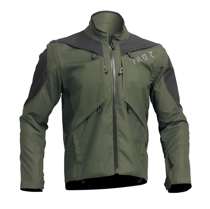 Thor MX Terrain Jacket Army/Charcoal - Image 1