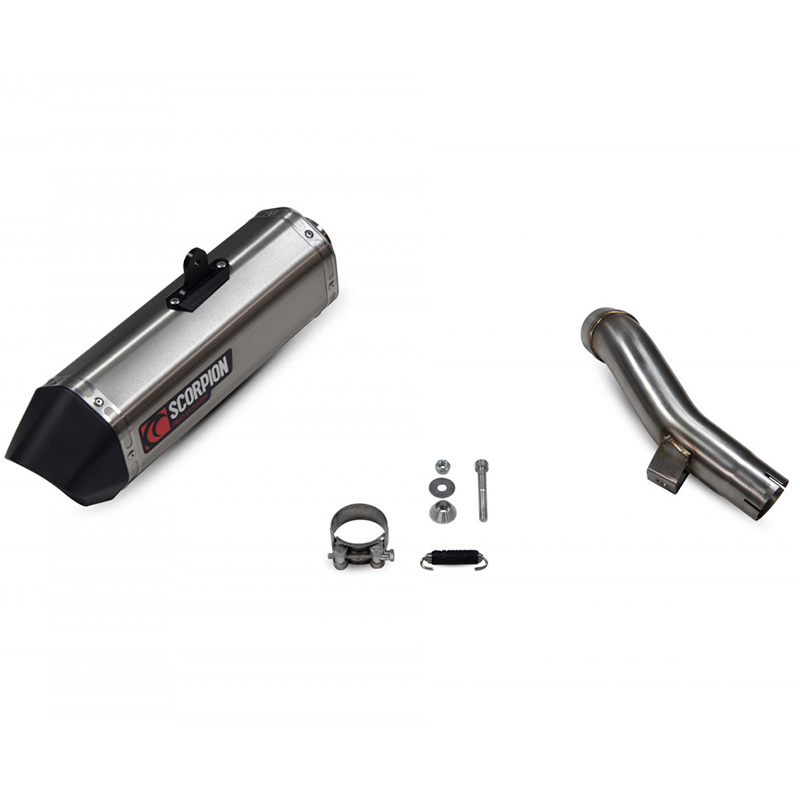 Versys 1000 / SE / Tourer / GT Serket Parallel Slip-on Brushed Stainless 19-23 - Image 1