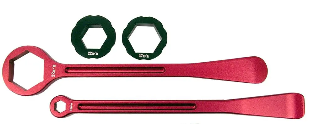 TYRE LEVER AXLE NUT SET 10/12/22/27/32
