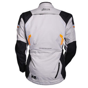 Adventure Jacket MotoDry Rallye Black/Grey/Orange - Image 2