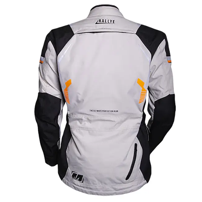 Adventure Jacket MotoDry Rallye Black/Grey/Orange