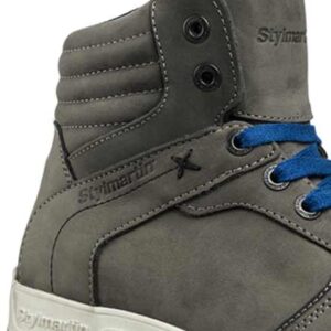 SMOKE SHORT URBAN BOOTS GREY LEATHER 39 - Image 5
