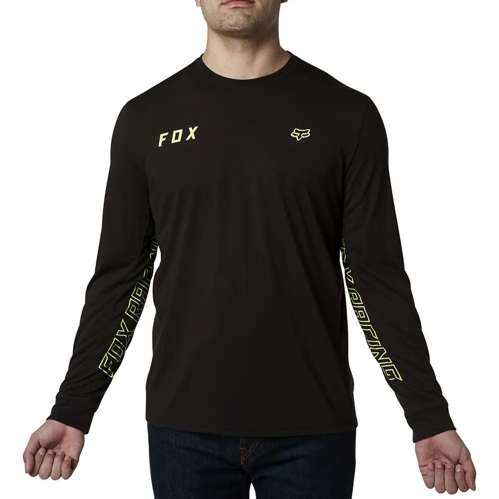 Fox Starter Tech Long Sleeve Tee Black