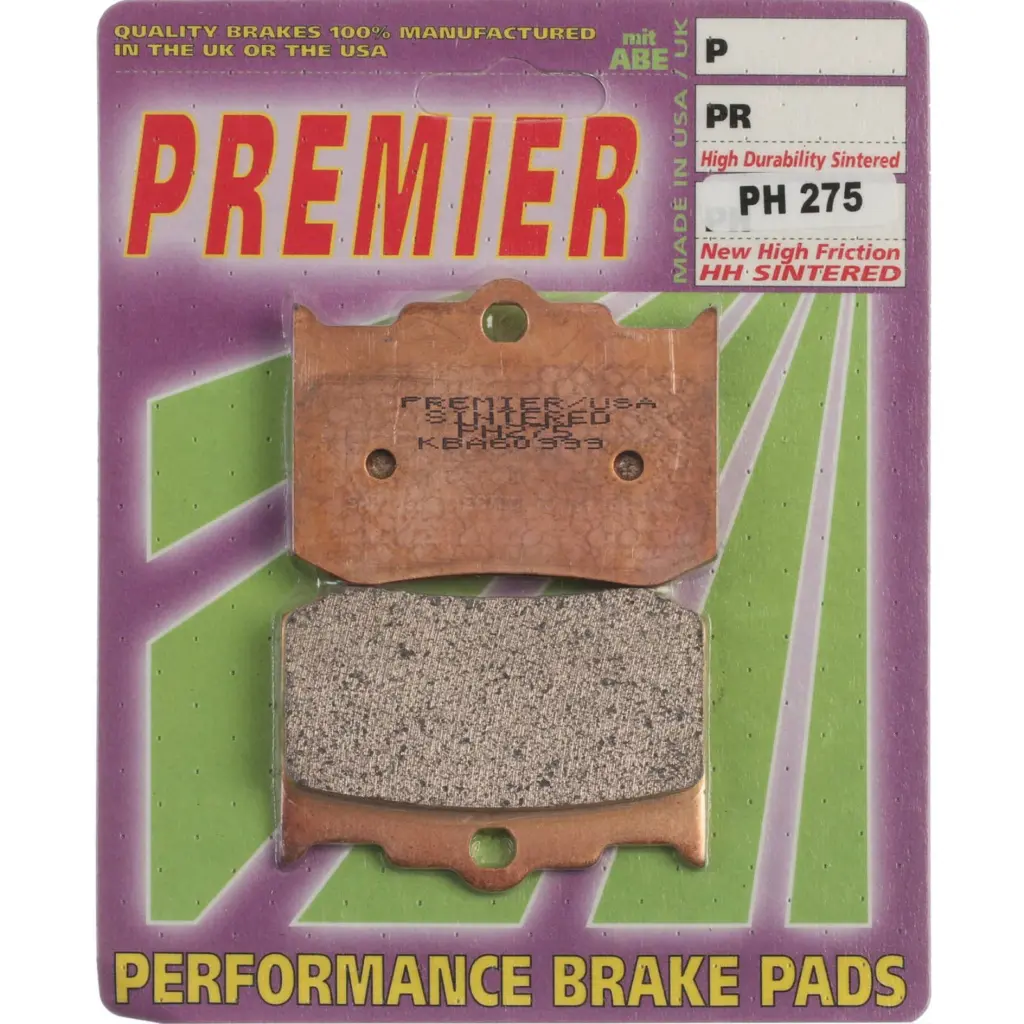 PREMIER BRAKE PADS HI-PERF SINT PH275 - PERFORMANCE MACHINE