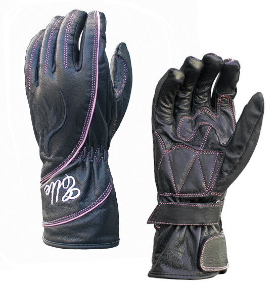 GLOVE ELLE BLK/PNK XSML - Image 1