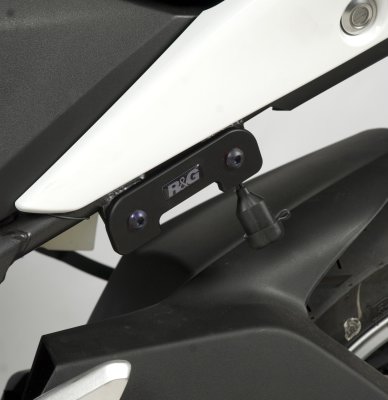 Rear Foot Rest Blanking Plate Left Side R & G Racing Honda CBR250R - Image 1