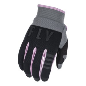Fly F-16 Motocross Gloves Grey/ Black/ Pink - Image 1