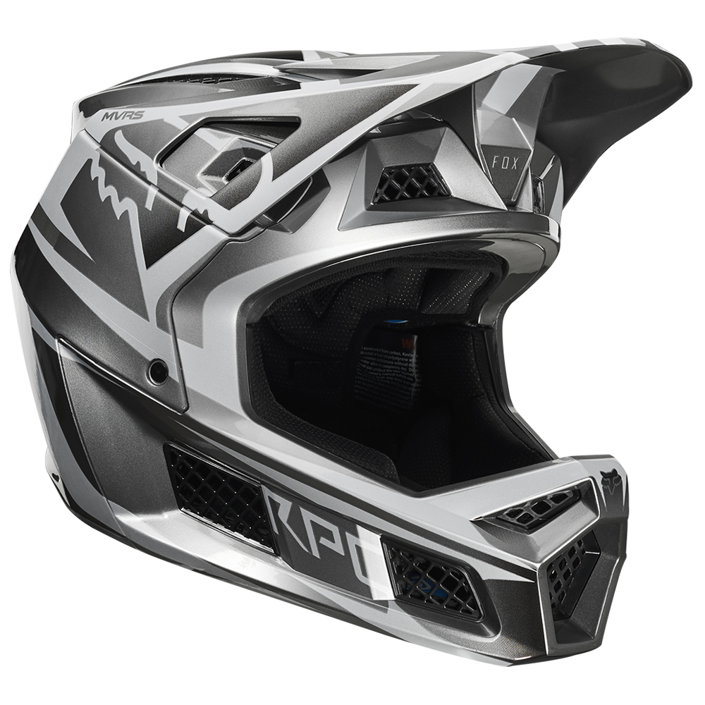 Helmet Fox Rampage Pro Carbon Beast Silver - Image 1