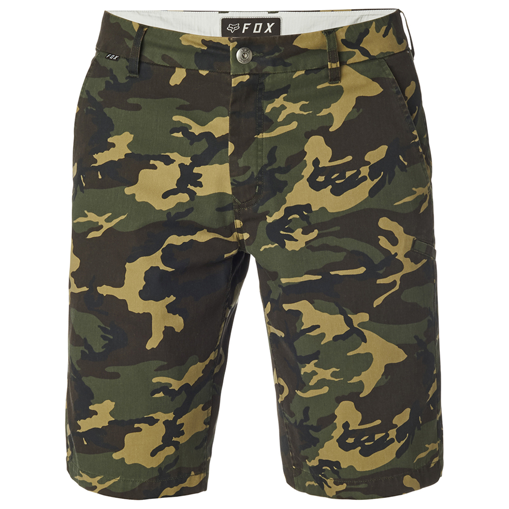 Shorts Fox Essex Camo Green - Image 1