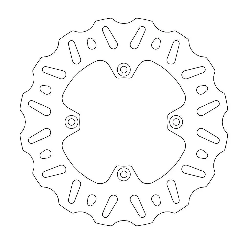 BRAKE ROTOR MOTO MASTER NITRO REAR SUZUKI RM85 05-21
