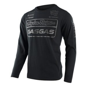 Troy Lee Designs x GasGas Team Long Sleeve Black - Image 2
