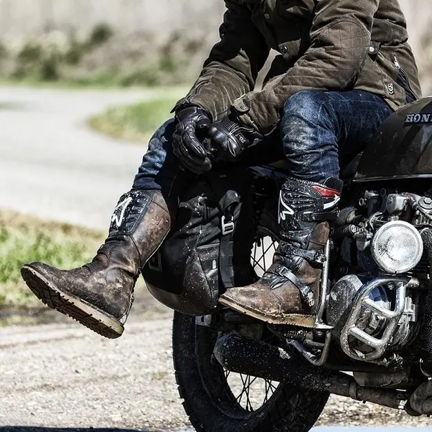 STYLMARTIN IMPACT OFF-ROAD BOOTS BROWN 44