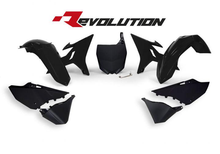 REPLACEMENT PLASTICS ONLY FOR RTECH REVOLUTION KIT YAMAHA YZ125 YZ250 02-21 - Image 1