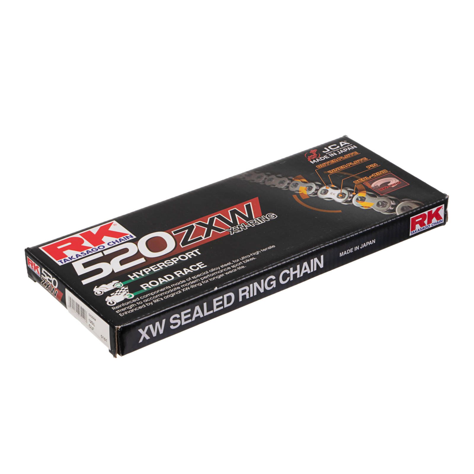 CHAIN RK 520ZXW x 120 XW-RING - HYPERSPORTS - Image 1