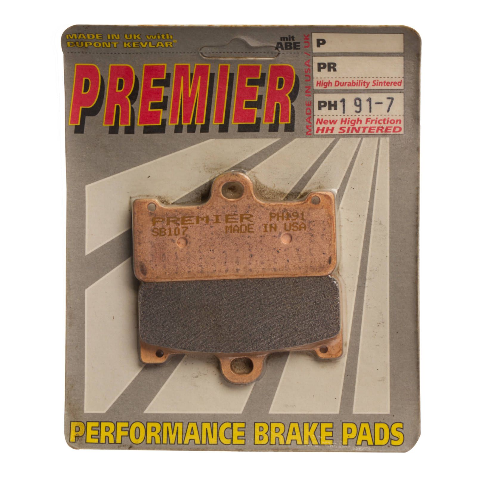PREMIER BRAKE PADS PH RACING SB107 - Image 1