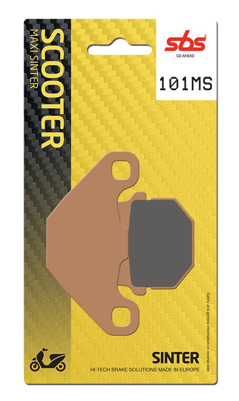 SBS 101MS Front/Rear Brake Pad - Image 2