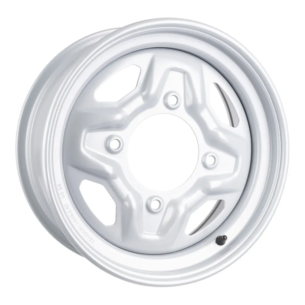 WMP ATV/UTV Steel Rim 14x6 Polaris Front 4/156 +40.2 - Silver