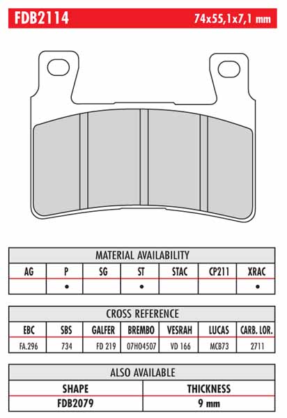 FERODO BRAKE BPADS - Image 103