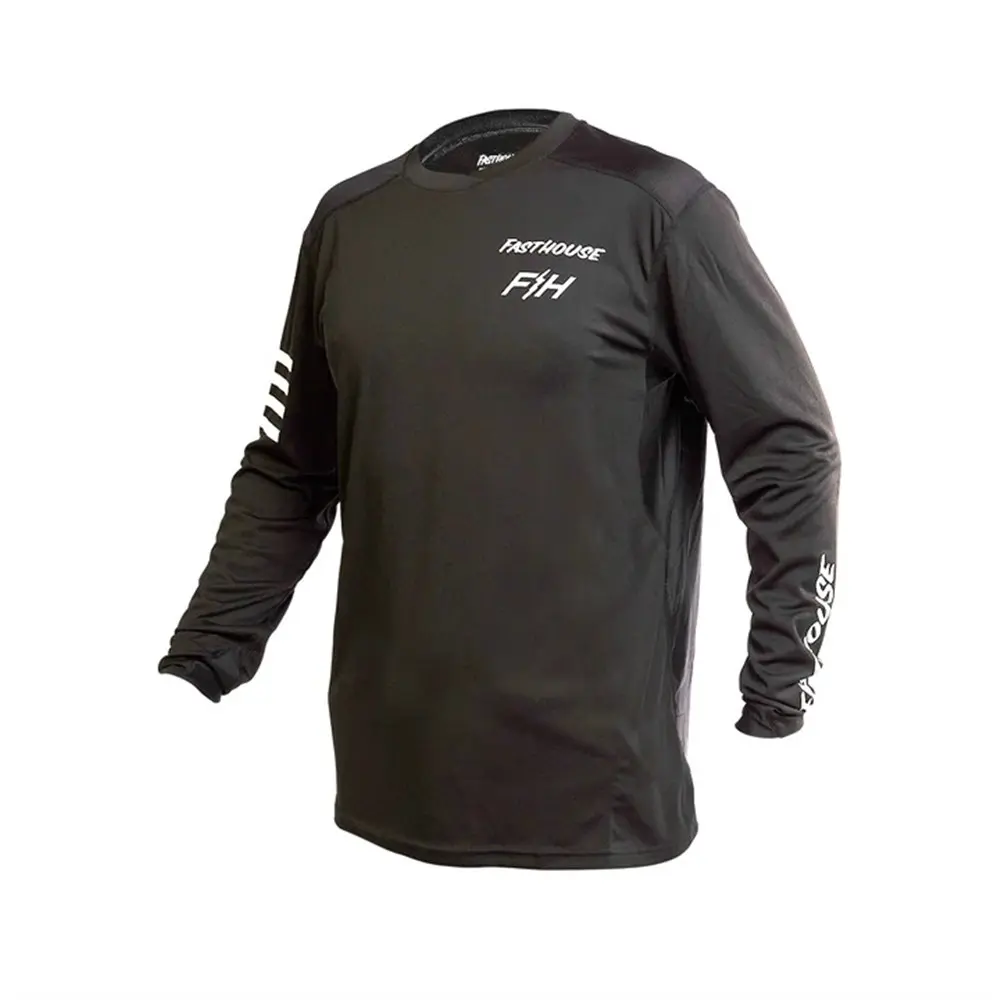 Fasthouse Alloy Rally Long Sleeve Jersey Youth Black
