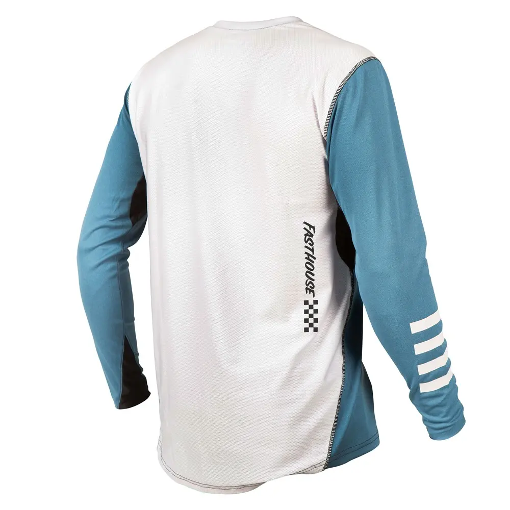 Fasthouse Alloy Roam Long Sleeve Jersey Heather Slate