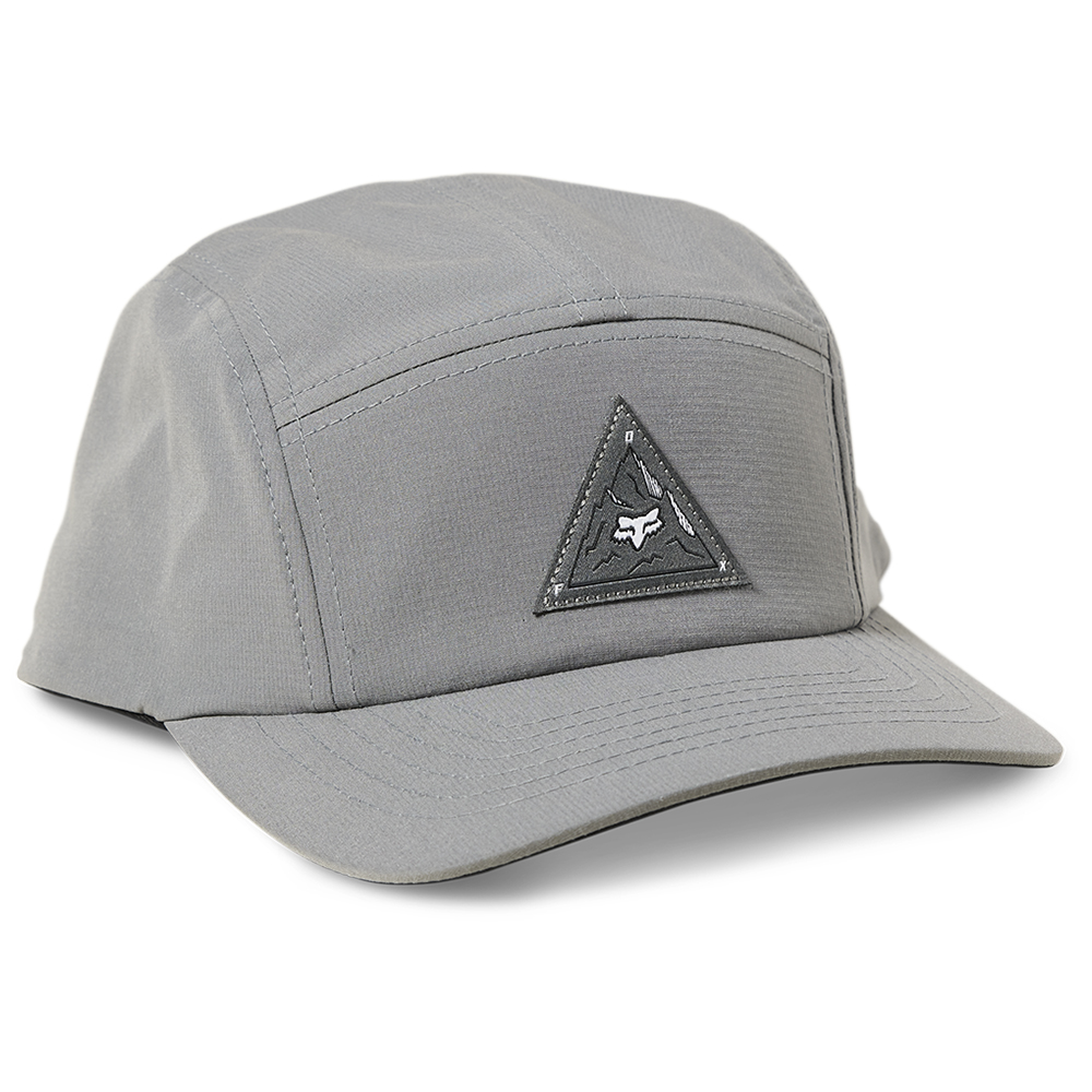 Fox Finisher 5 Panel Cap Pewter - Image 1