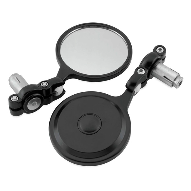 *Mirror 60-6055 bar end black MR108                        [] - Image 2