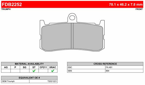 FERODO BRAKE PADS - Image 149