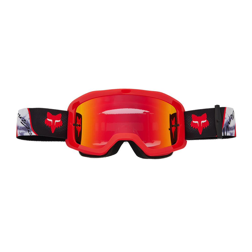 Fox Main Atlas Motocross Goggles Spark Grey/Red - Image 1