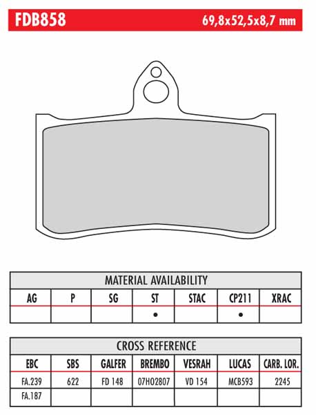 FERODO BRAKE BPADS - Image 71