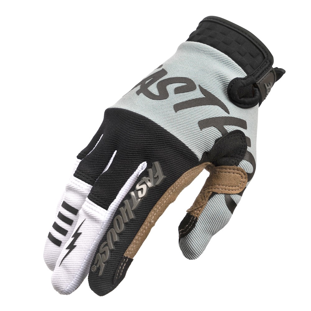 Fasthouse Speed Style Sector Motocross Gloves Skyline/Black - Image 2