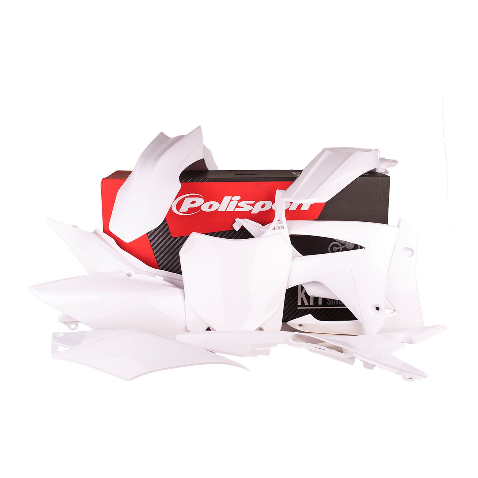 POLISPORT MX KIT HON CRF250R 14-17 CRF450R 13-16 WHITE - Image 1