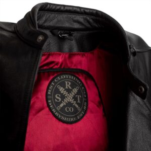 RST Matlock CE Leather Road Jacket Black - Image 4
