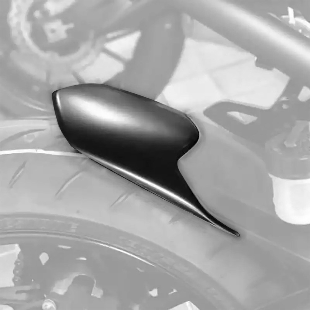 Hugger Extension Matte Black Yamaha Tracer 9 (GT/GT+) 21- 24- XSR900 22- 24 - Image 1