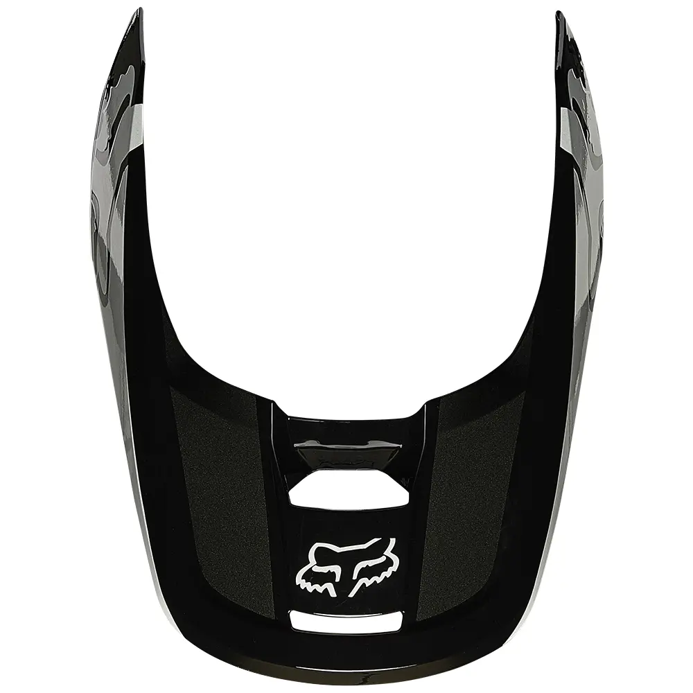 FOX V1 HELMET VISOR REVN [BLACK/WHITE] M