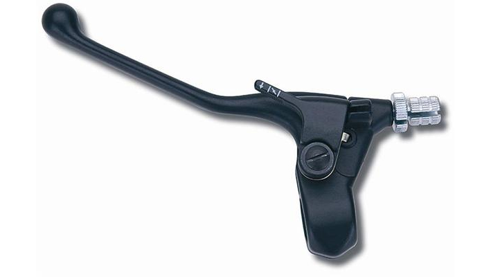 LH LEVER ASSY DURALUMIN CABLE TRIALS CHOKE 24mm FULCRUM - Image 1