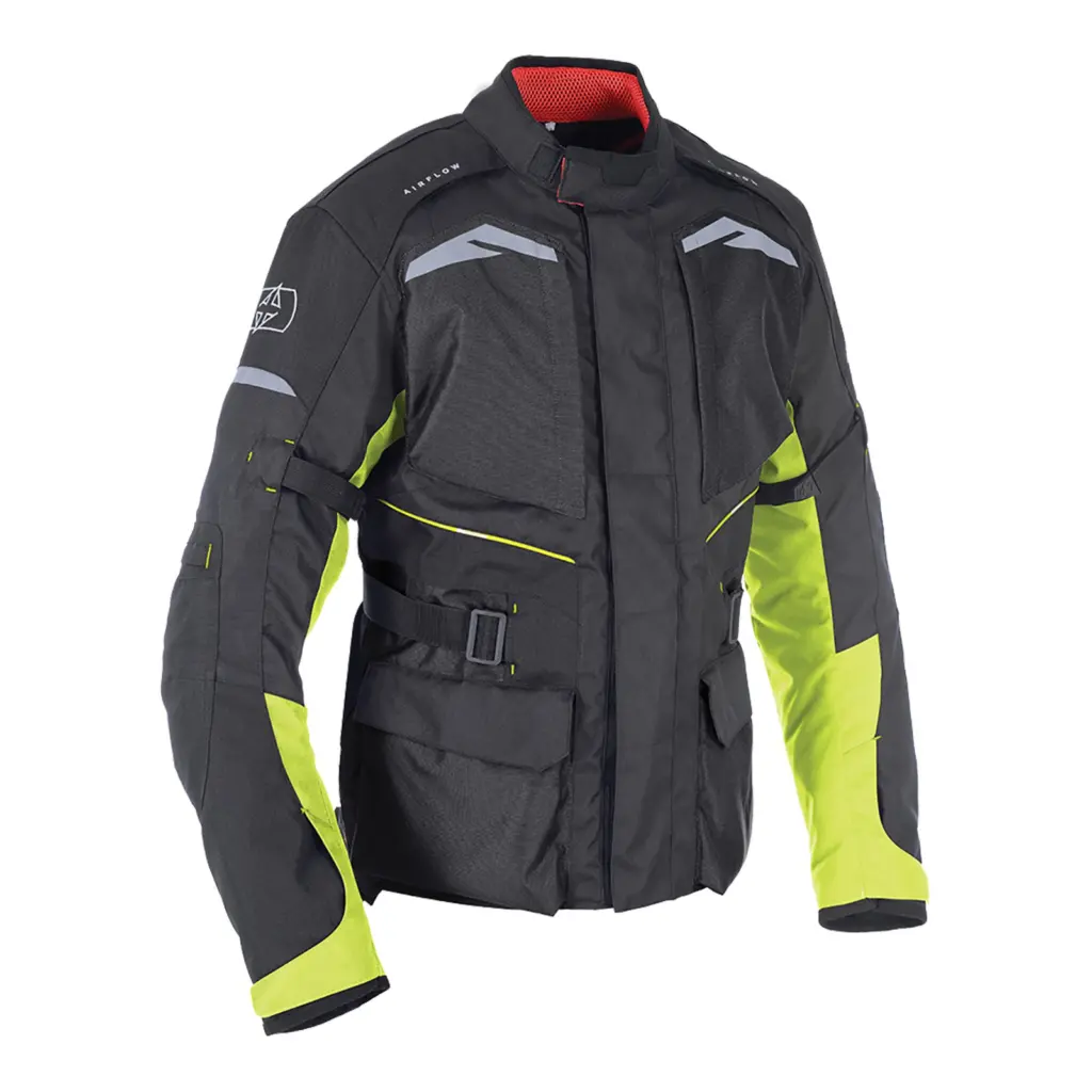 Adventure Jacket Oxford Quebec 1.0 Tech Black/Fluro