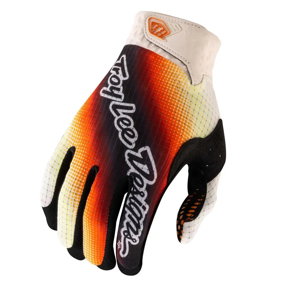 Troy Lee Designs Air Motocross Gloves Blurr Yellow