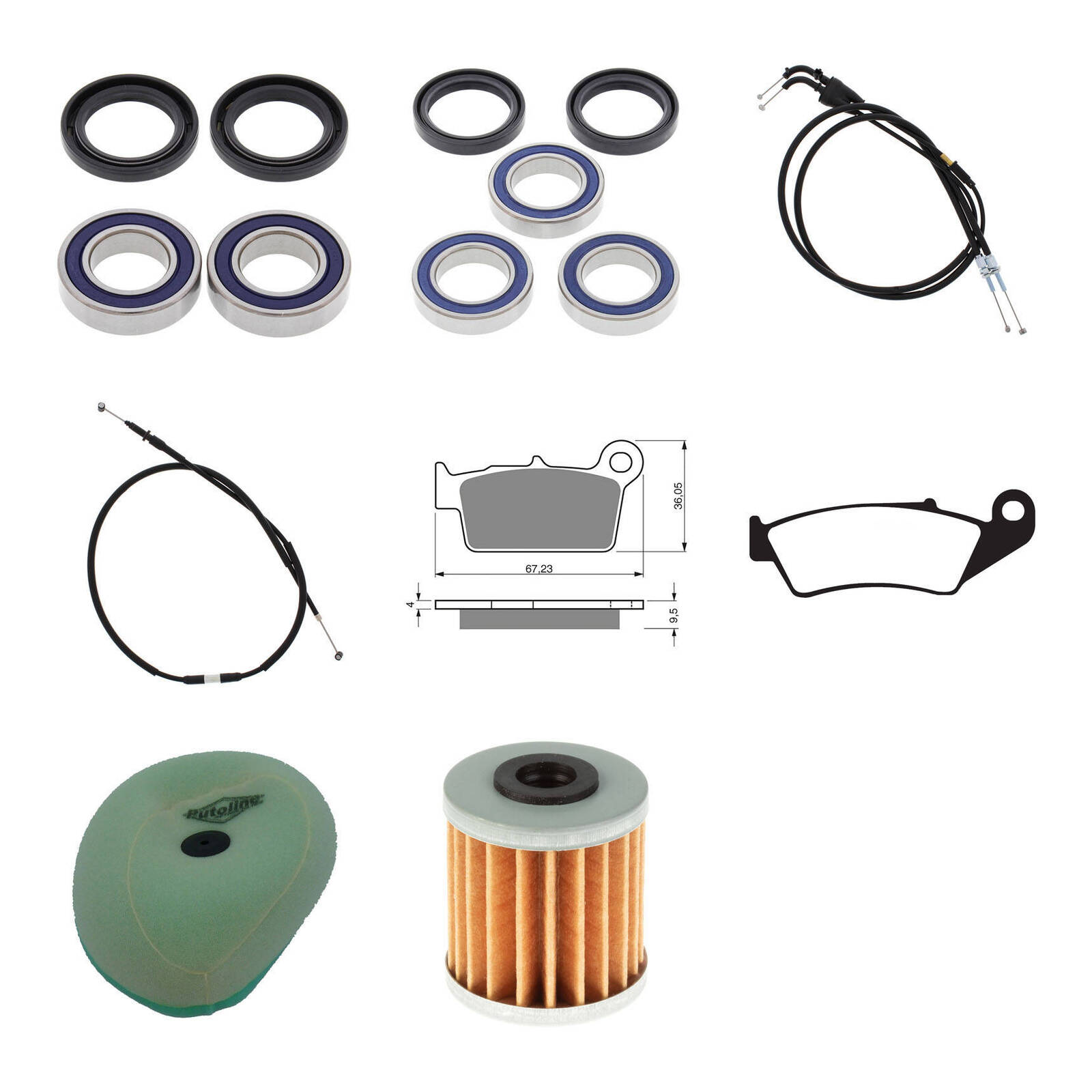 Offroad Refurb Kit - Kawasaki KX250F '13-'16 - Image 1