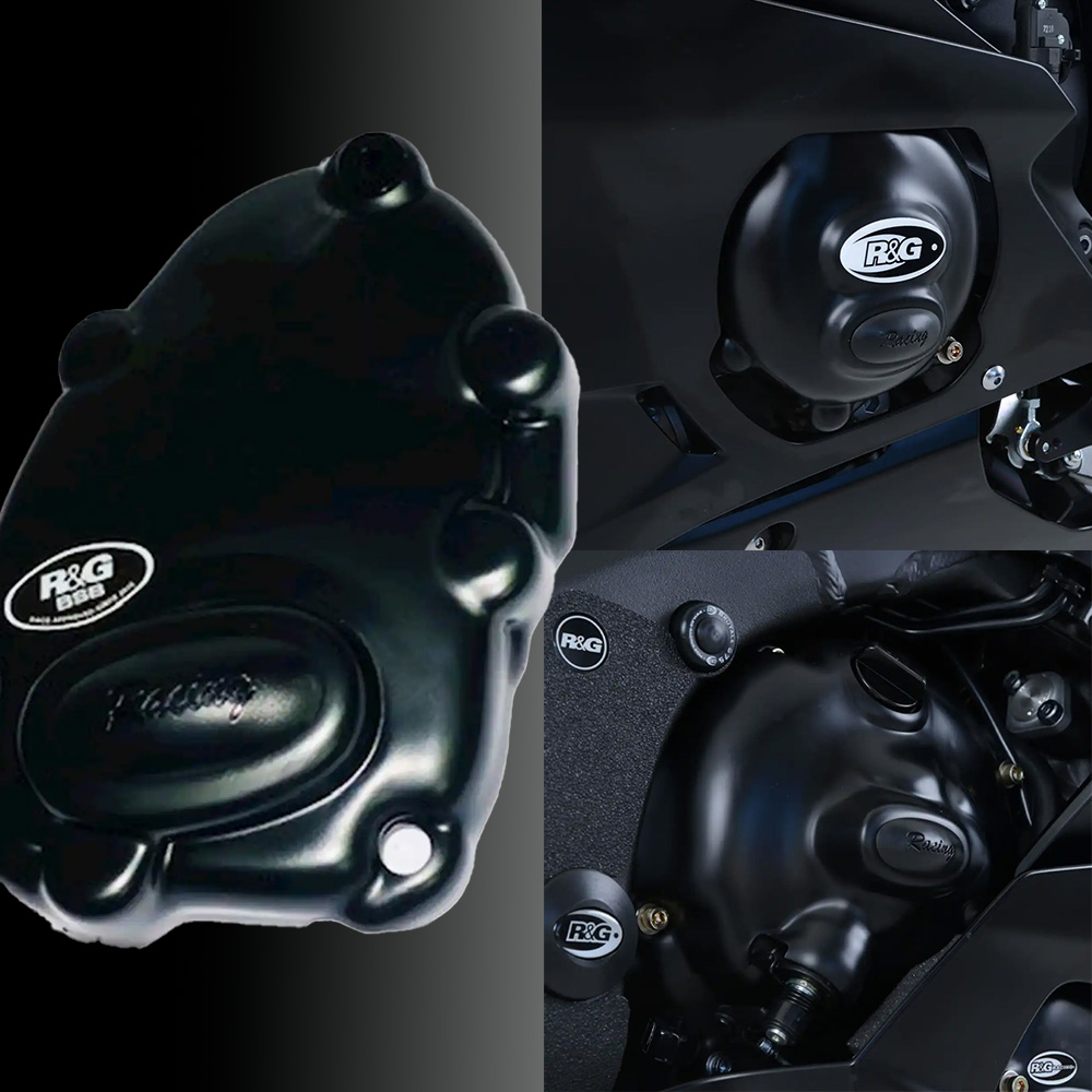 Eng Case Cover kit (3pc) Yamaha R6 Race Version 07-08 R&G - Image 1