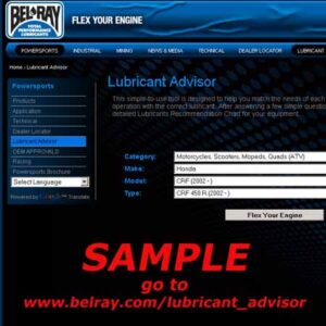 #BelRay EXL 20W50 4T 60Ltr - Image 5
